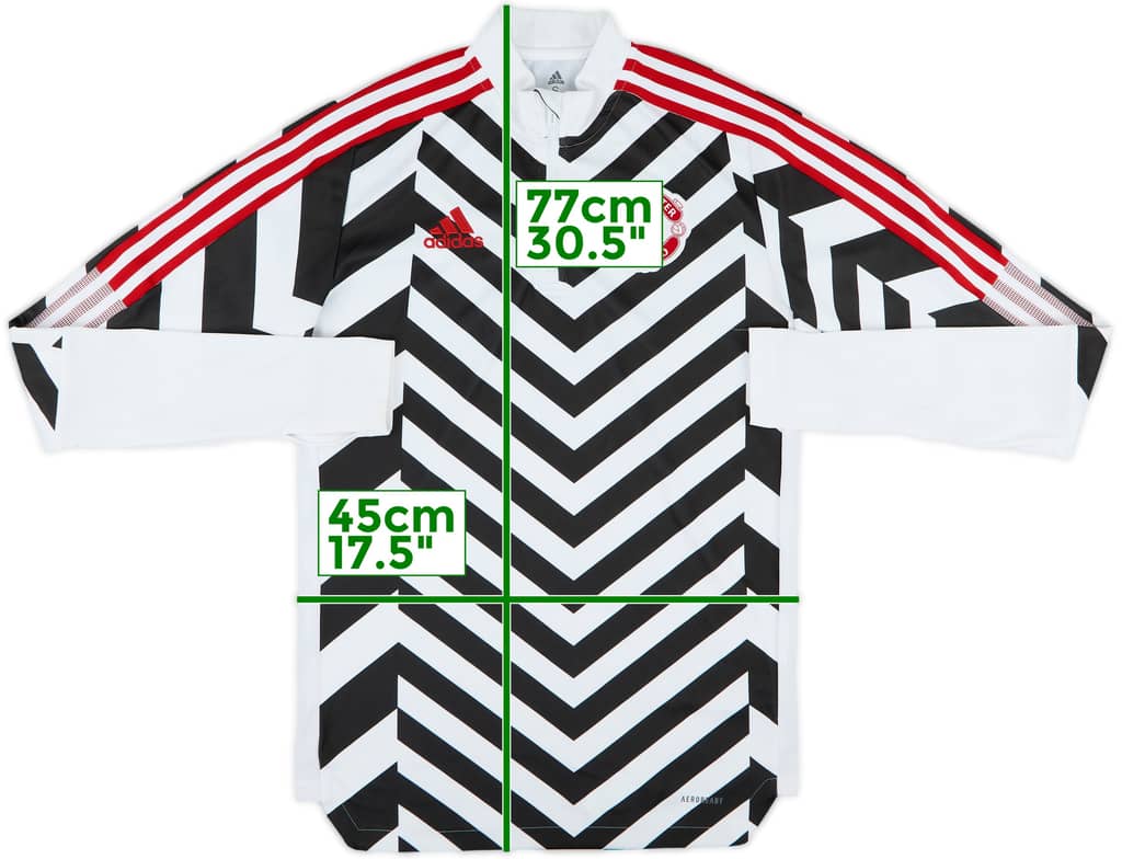 2020-21 Manchester United adidas Track Jacket - 10/10 - (S)