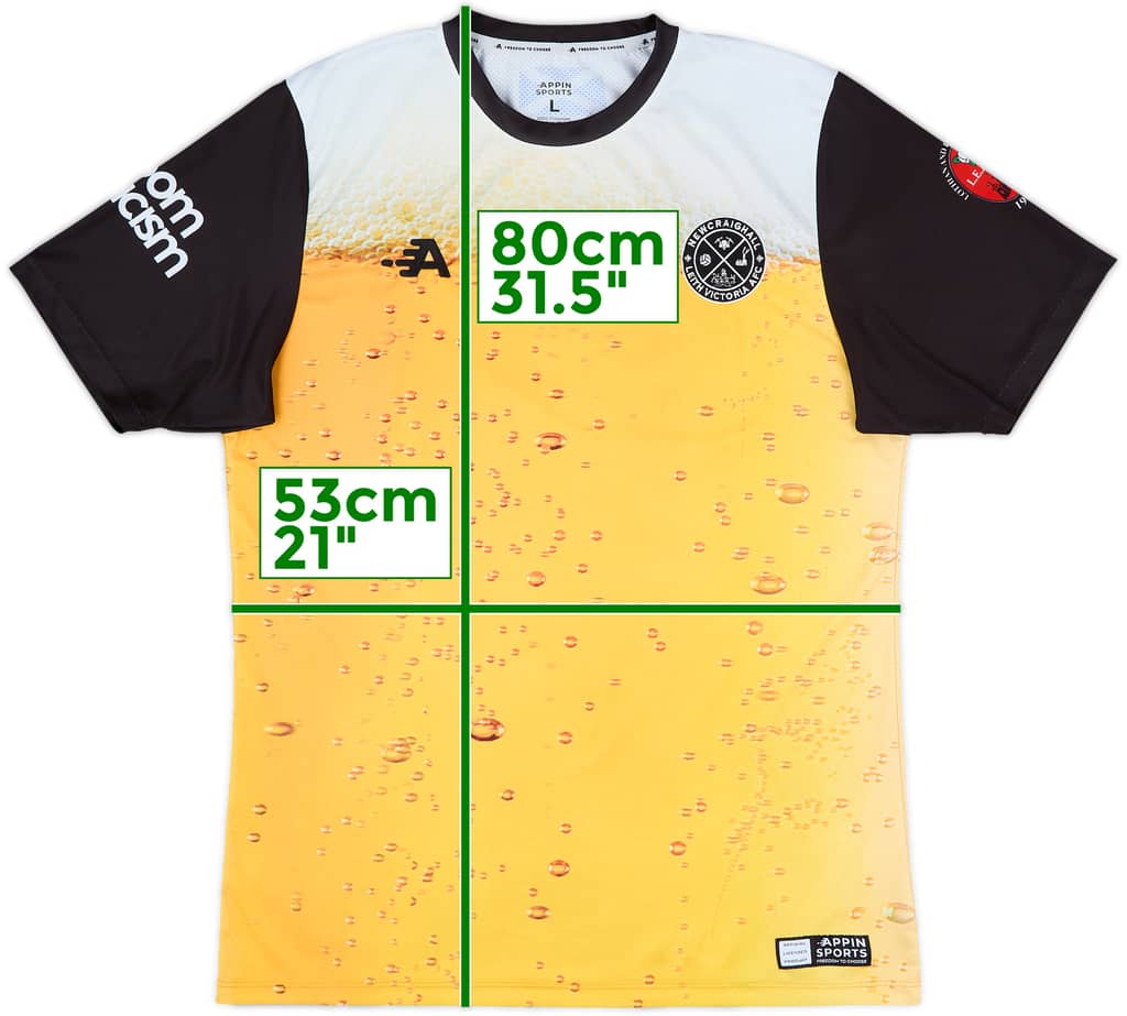 2022-23 Newcraighall Leith Victoria Home Shirt - 10/10 - (L)