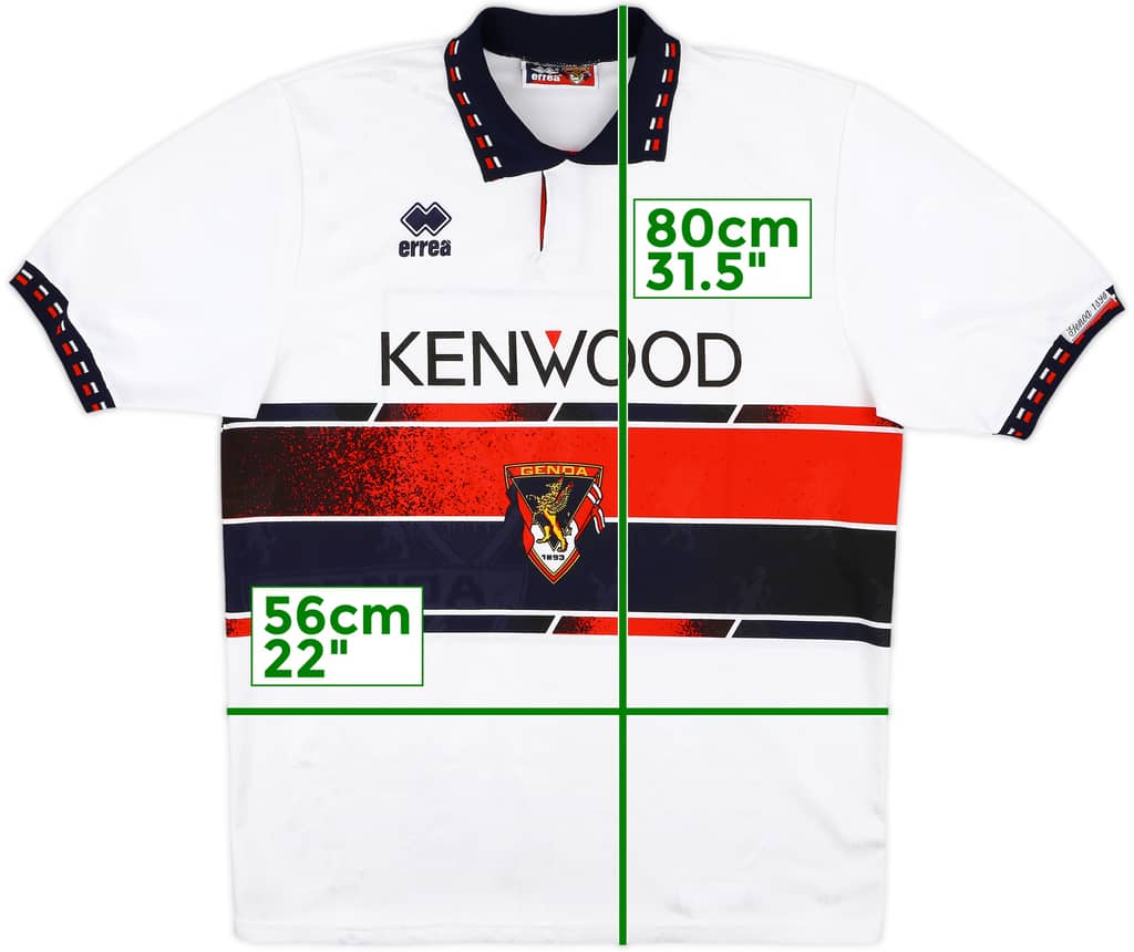 1994-95 Genoa Away Shirt - 9/10 - (L)