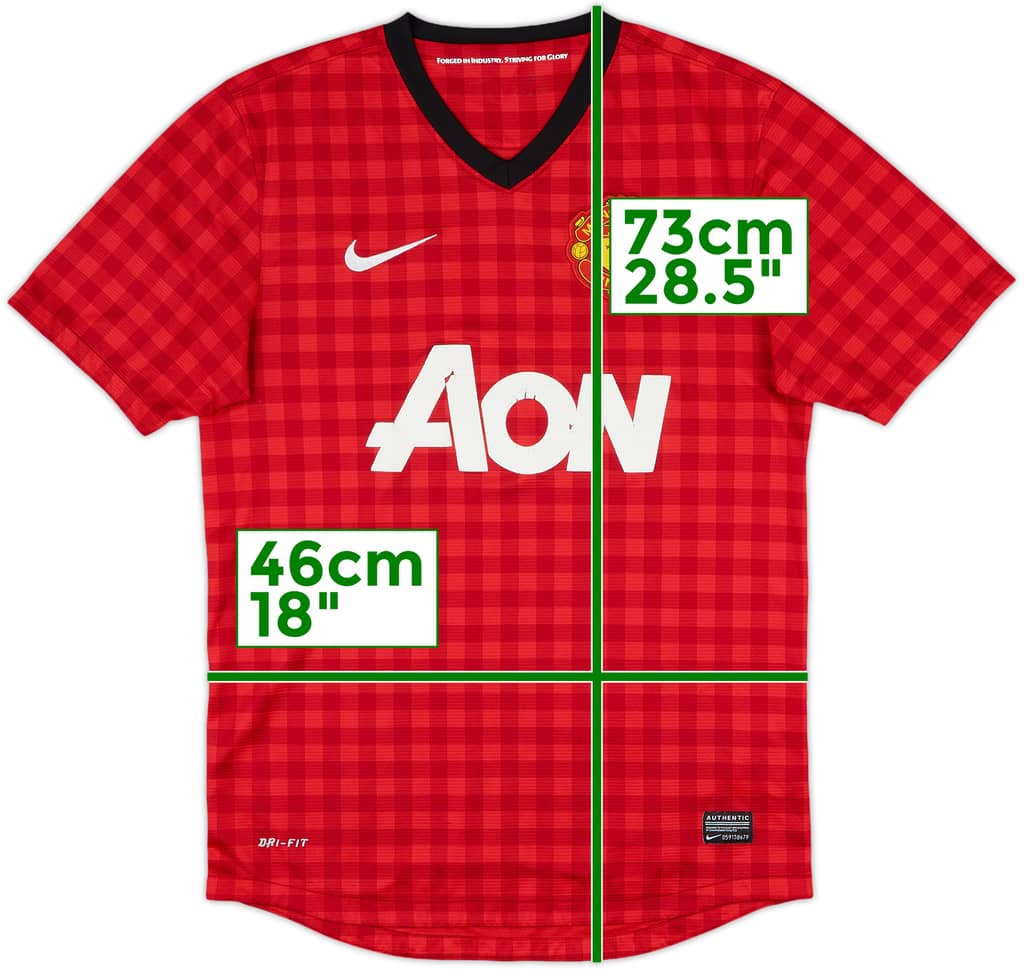 2012-13 Manchester United Home Shirt - 5/10 - (S)