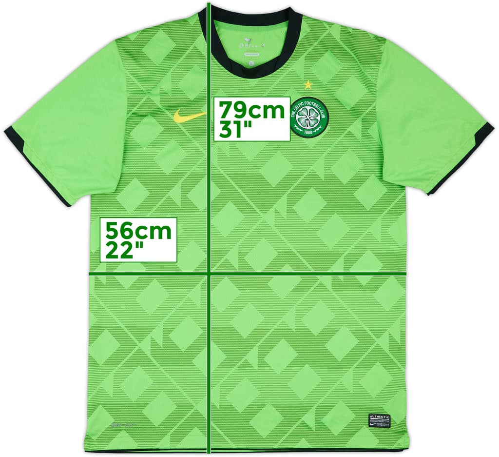 2010-11 Celtic Away Shirt - 9/10 - (L)