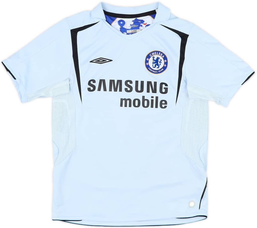 2005-06 Chelsea Away Shirt - 7/10 - (M.Boys)