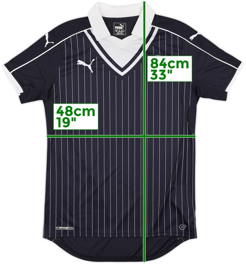 2016-17 Bordeaux Home Shirt - 8/10 - (M)