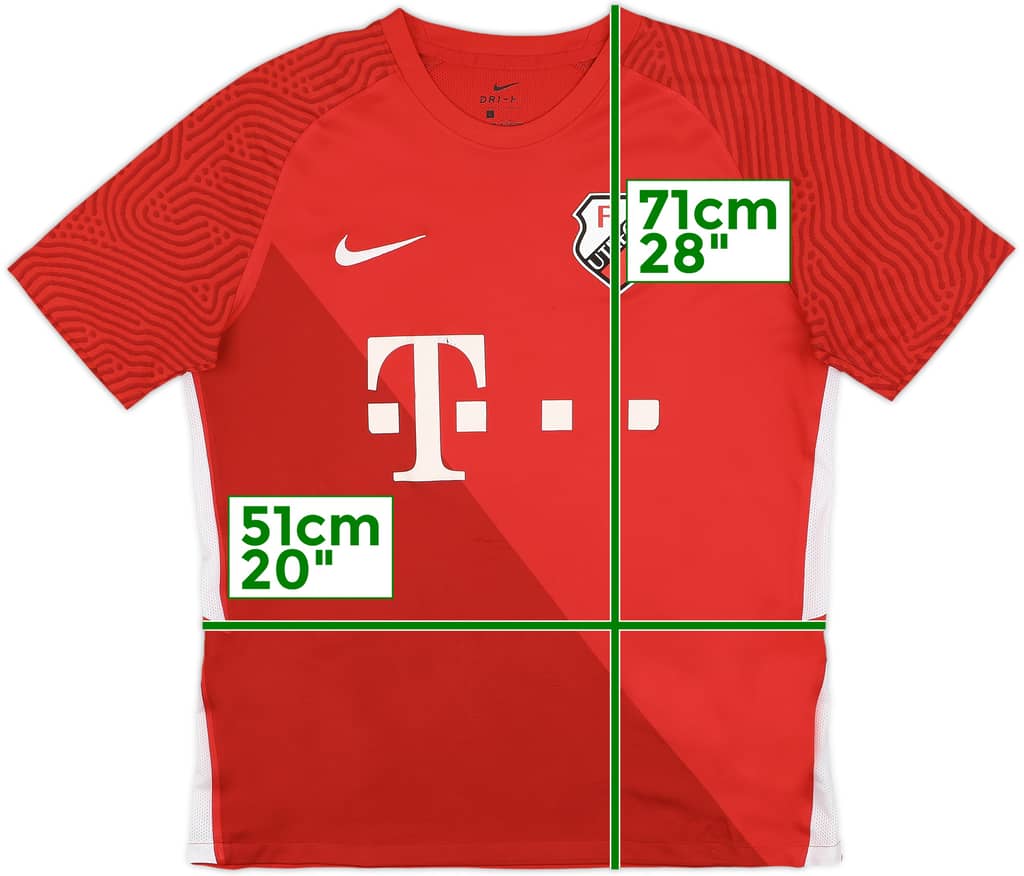 2021-22 Utrecht Home Shirt - 6/10 - (L)