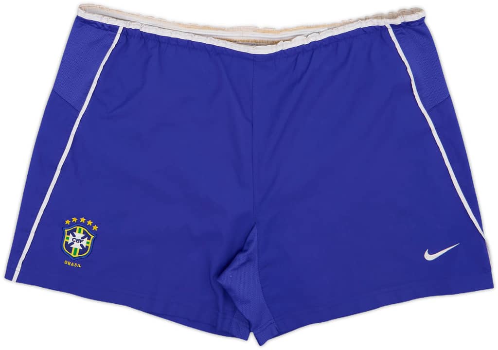 2002-04 Brazil Home Shorts - 5/10 - (L)