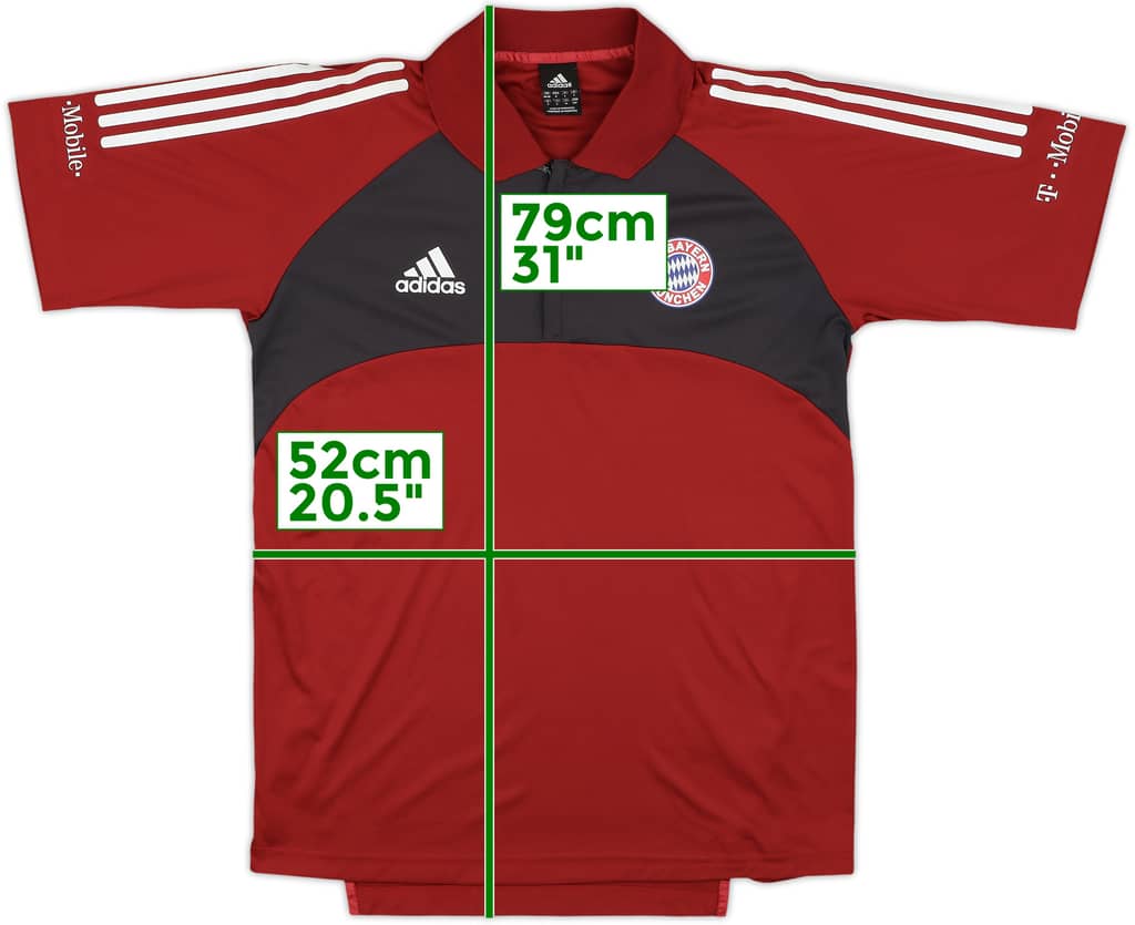 2002-03 Bayern Munich adidas 1/4 Zip Training Shirt - 7/10 - (S)
