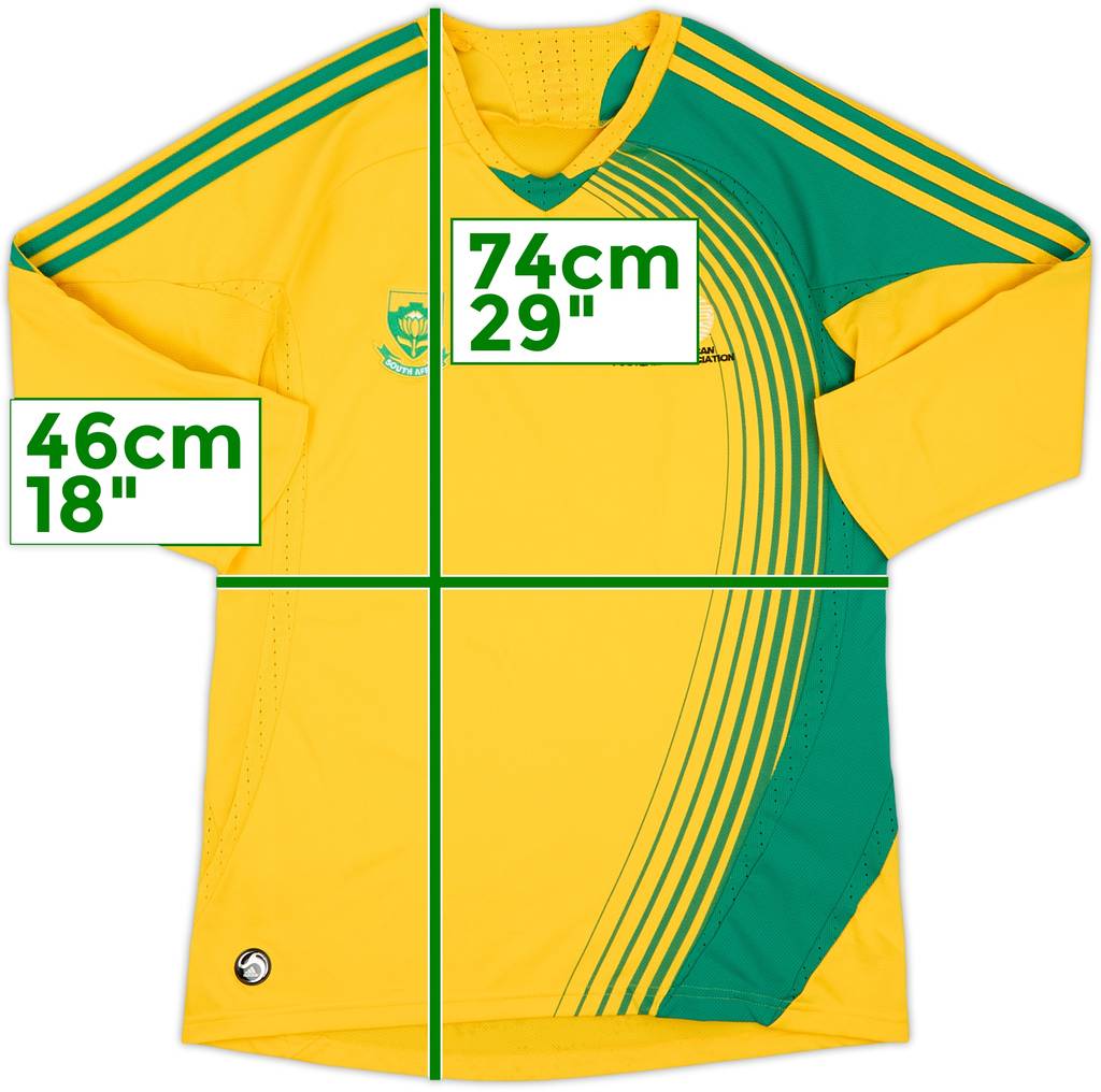 2007-09 South Africa Home Shirt - 8/10 - (S)