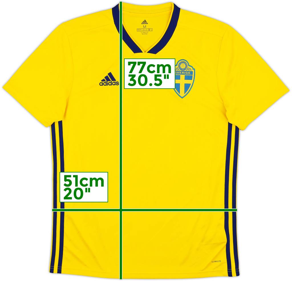 2018-20 Sweden Home Shirt - 7/10 - (M)