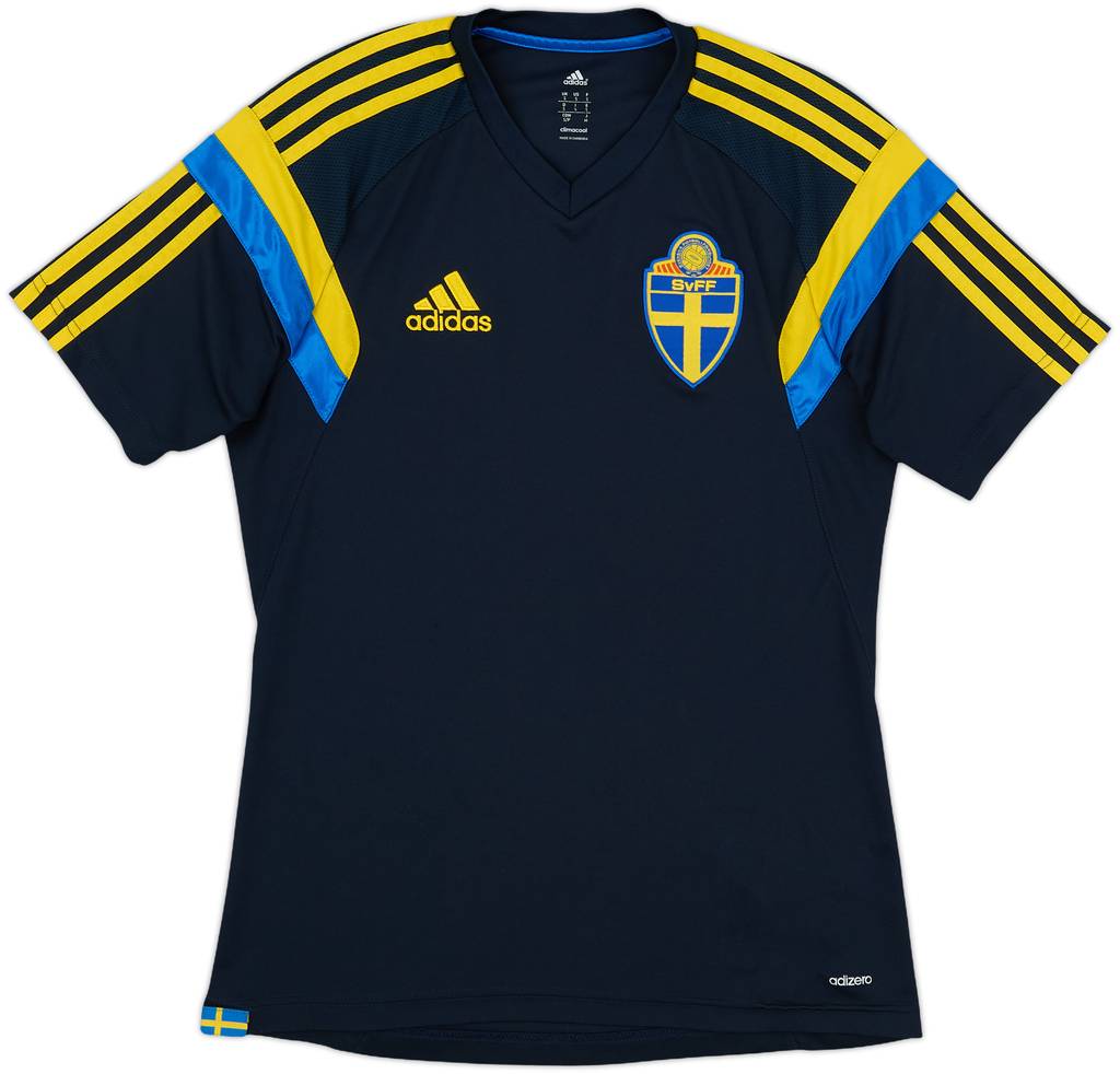 2014-15 Sweden adidas Training Shirt - 9/10 - (S)