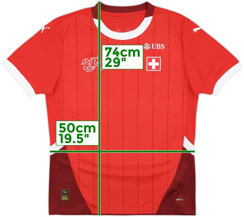 2024-25 Switzerland Home Shirt - 10/10 - (M)