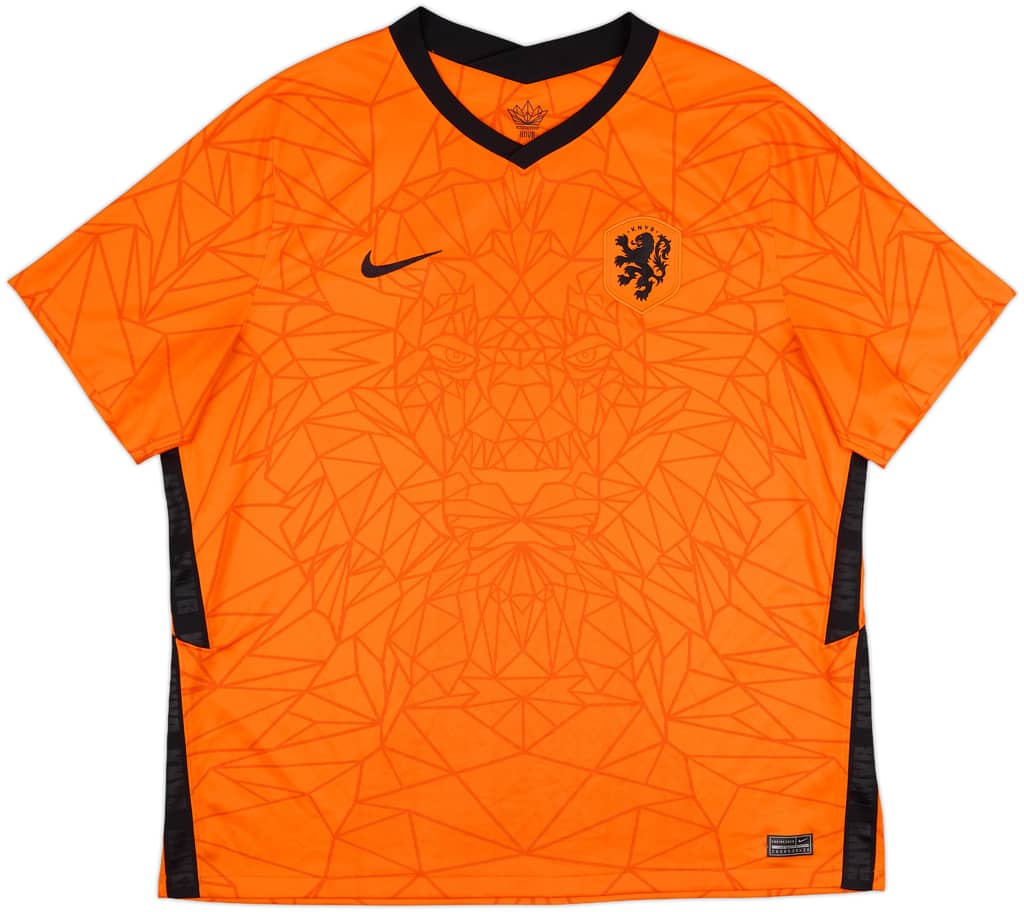 2020-21 Netherlands Home Shirt - 8/10 - (XXL)