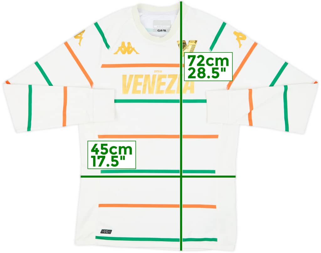 2022-23 Venezia Away L/S Shirt - 7/10 - (S)