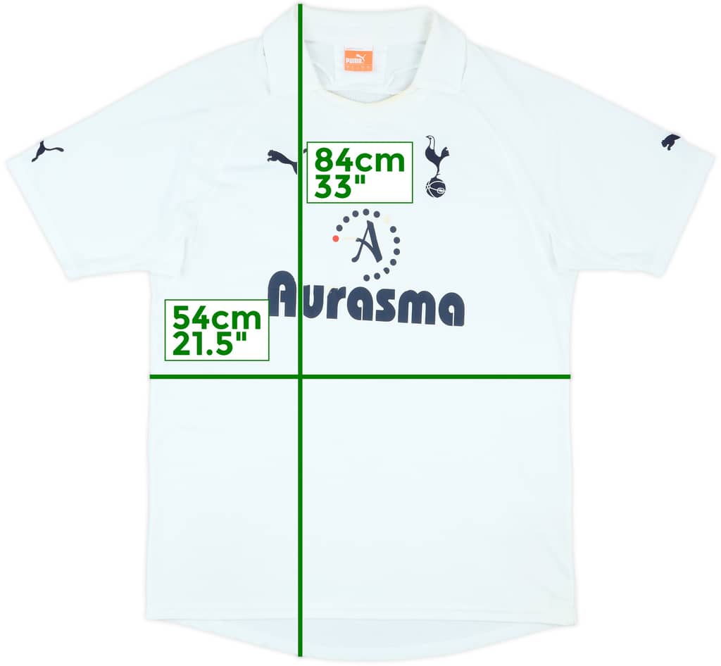 2011-12 Tottenham Home Shirt - 4/10 - (L)