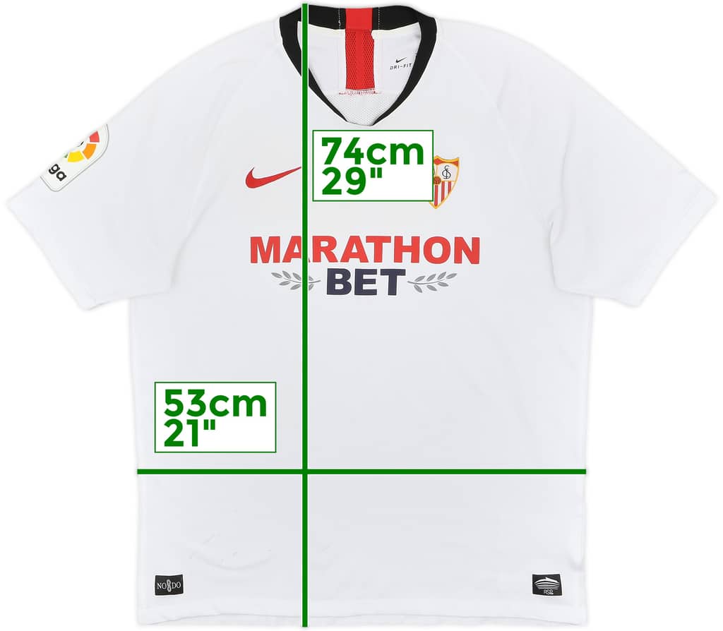 2019-20 Sevilla Home Shirt - 7/10 - (L)