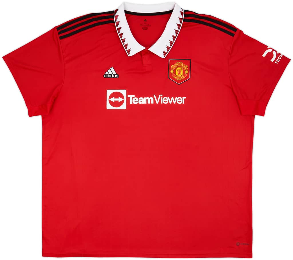 2022-23 Manchester United Home Shirt - 9/10 - (4XL)
