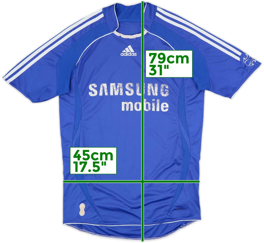 2006-08 Chelsea Home Shirt - 5/10 - (S)