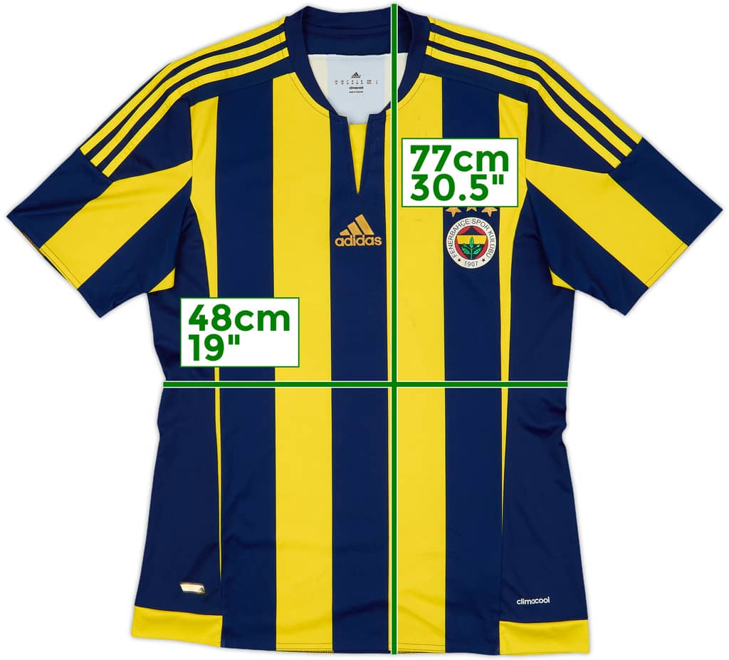 2014-15 Fenerbahce Home Shirt - 7/10 - (M)