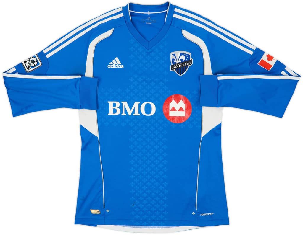 2012 Montreal Impact Authentic Home L/S Shirt - 5/10 - (L)