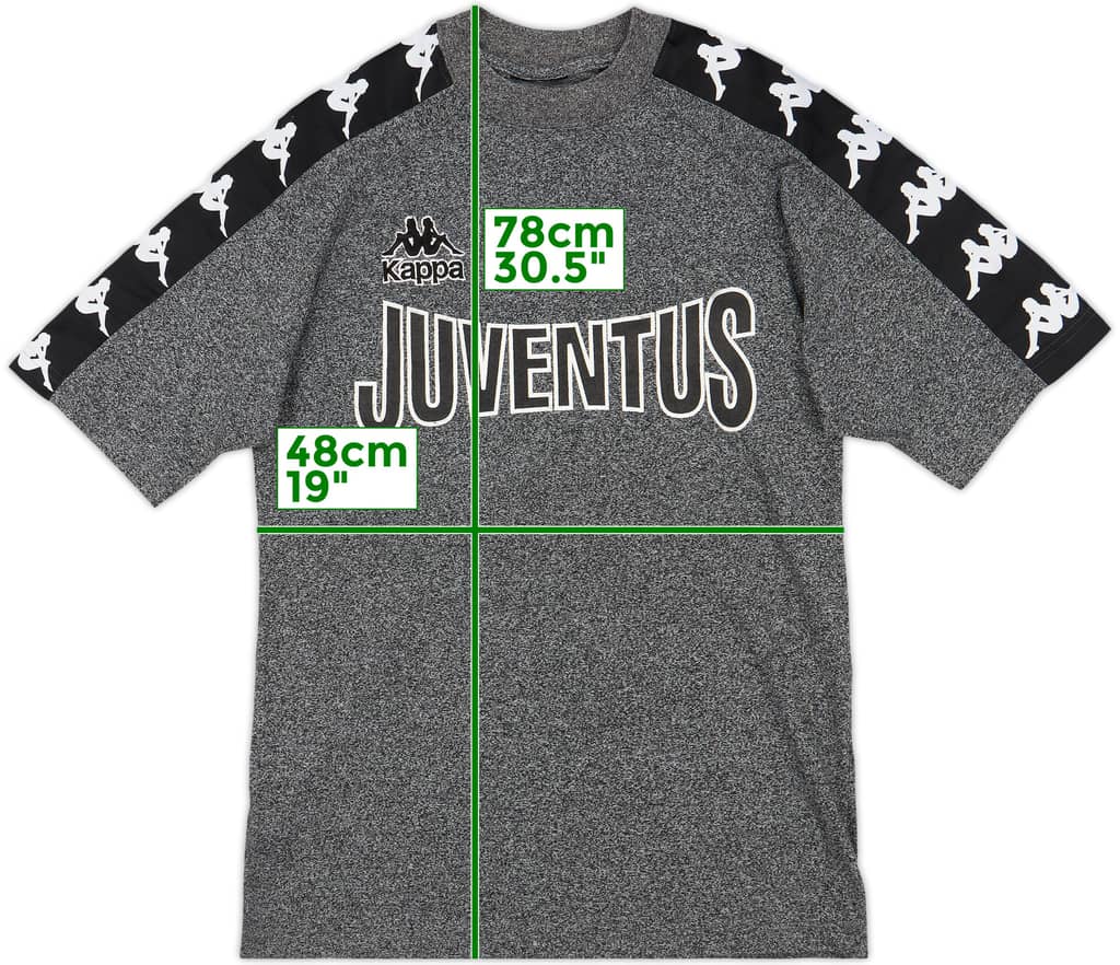 1997-98 Juventus Kappa Cotton Tee - 8/10 - (M)