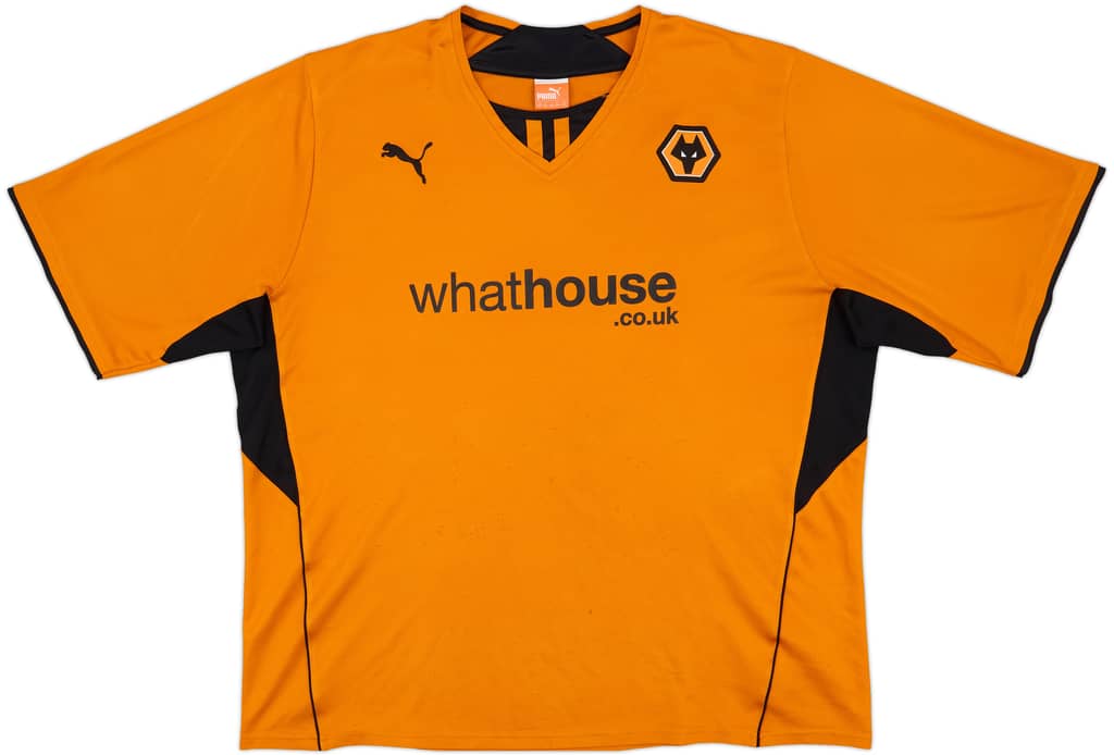 2013-14 Wolves Home Shirt - 7/10 - (4XL)