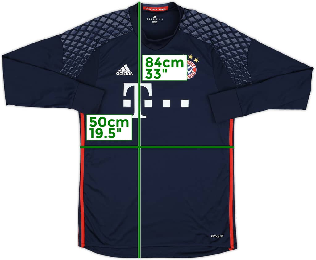 2016-17 Bayern Munich GK Shirt - 8/10 - (M)