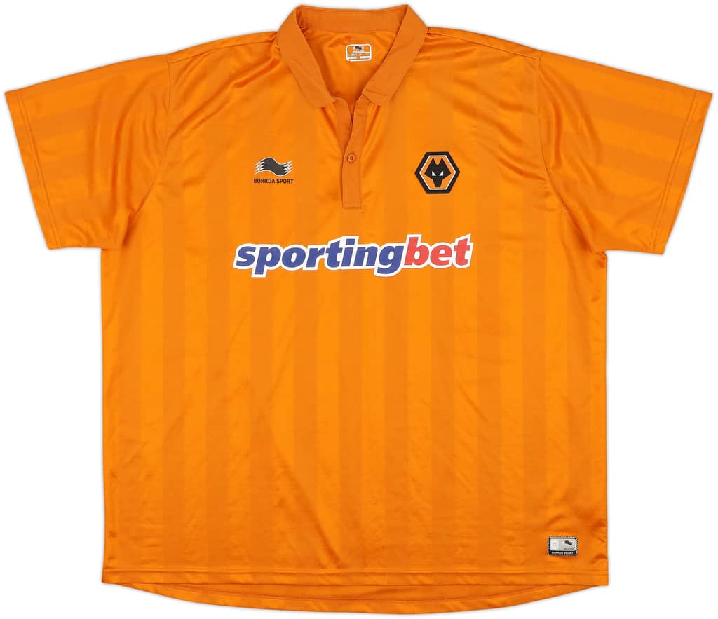 2012-13 Wolves Home Shirt - 9/10 - (4XL)