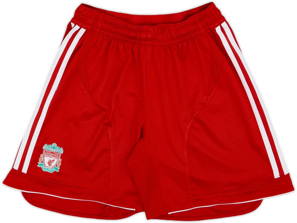 2006-08 Liverpool Home Shorts - 9/10 - (M)