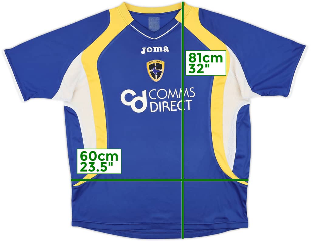 2007-08 Cardiff Home Shirt - 9/10 - (XL)