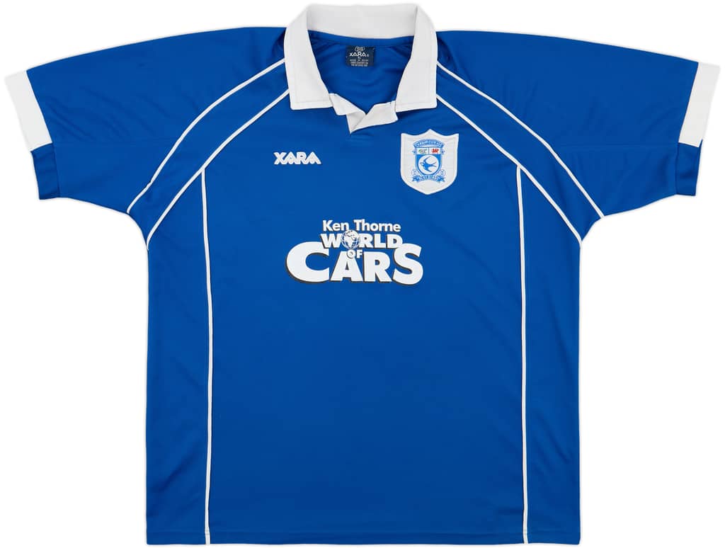 2000-01 Cardiff Home Shirt - 7/10 - (XL)