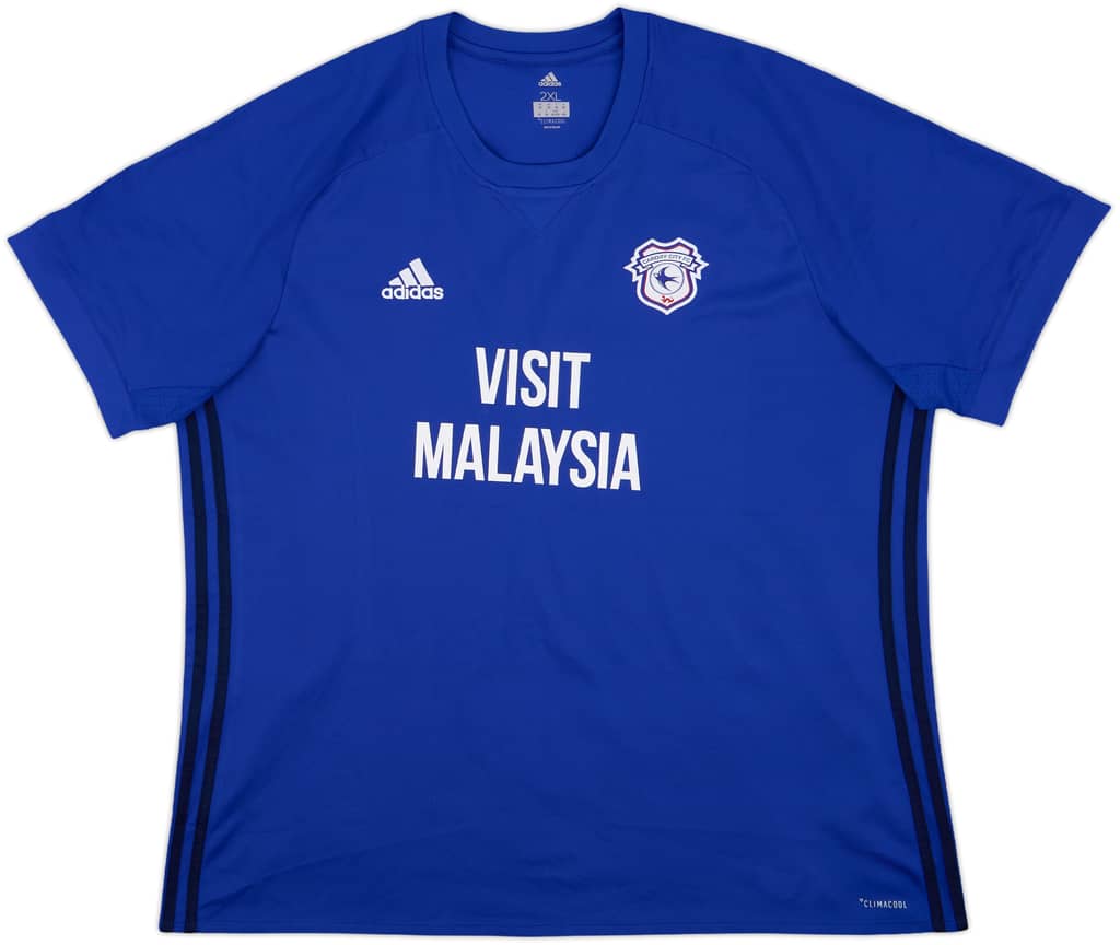 2017-18 Cardiff City Home Shirt - 8/10 - (XXL)
