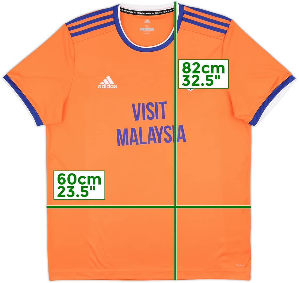 2019-21 Cardiff Away Shirt - 9/10 - (XL)