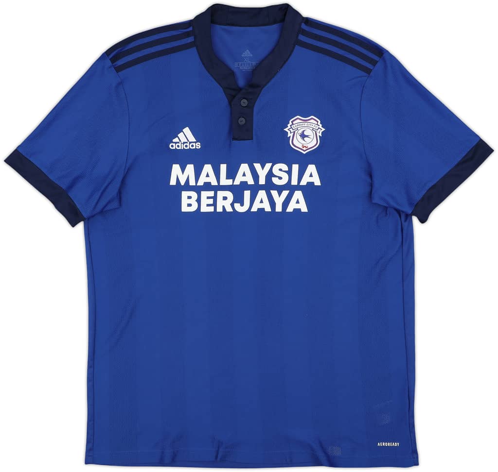 2021-22 Cardiff Home Shirt - 8/10 - (XL)