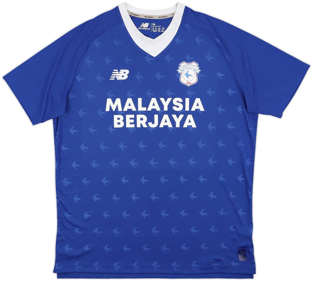 2022-23 Cardiff City Home Shirt - 7/10 - (XL)