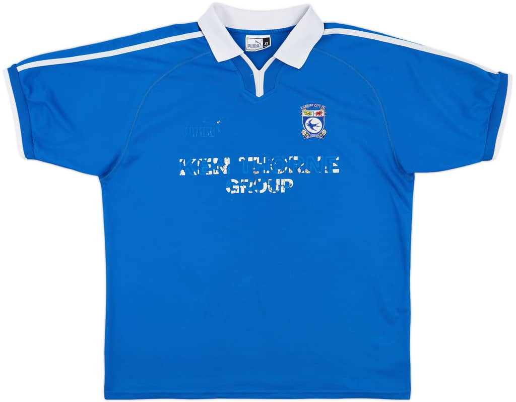 2002-03 Cardiff Home Shirt - 3/10 - (XL)