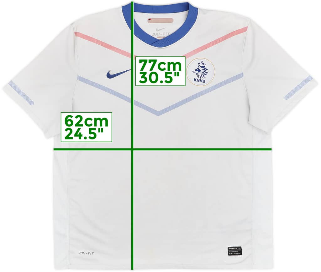2010-11 Netherlands Away Shirt - 5/10 - (XL)