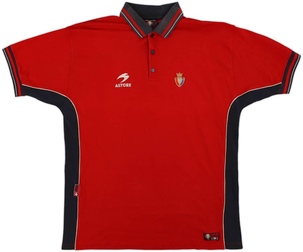 2008-09 Osasuna Astore Polo Shirt - 9/10 - (XXL)
