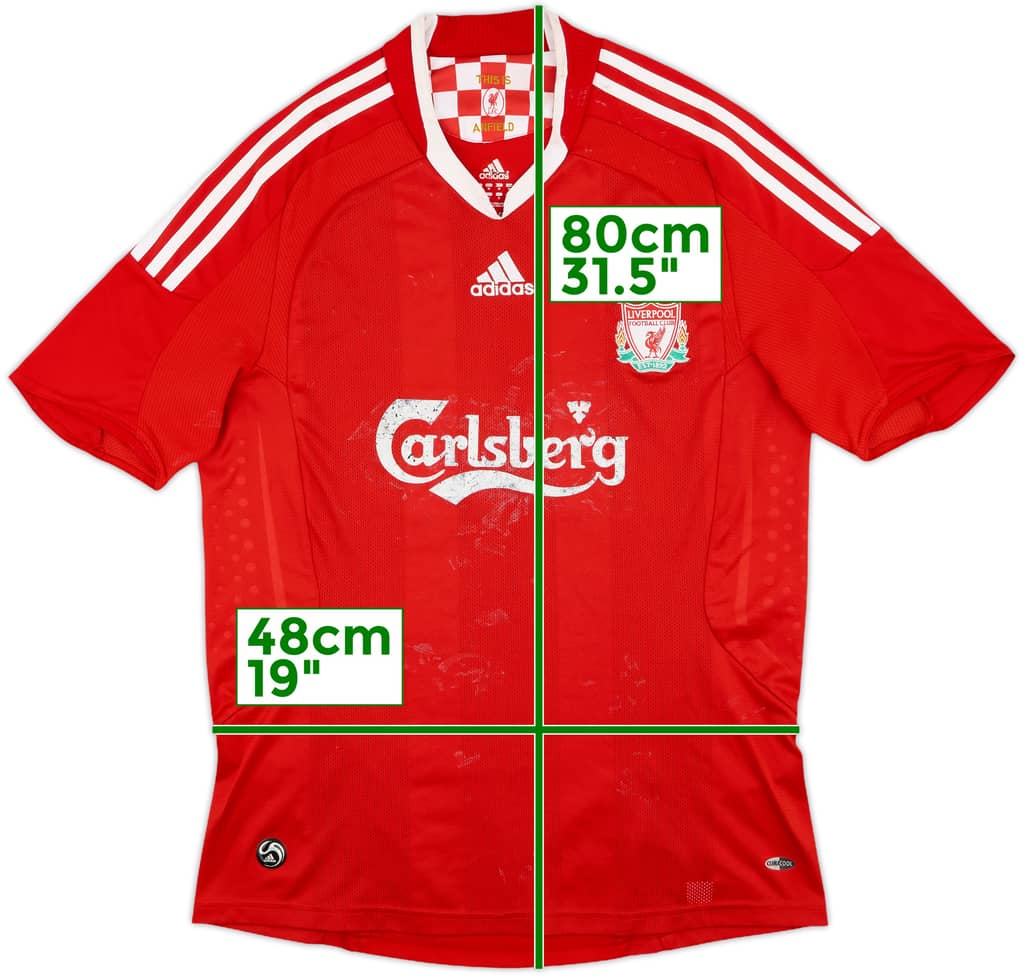 2008-10 Liverpool Home Shirt - 4/10 - (M)
