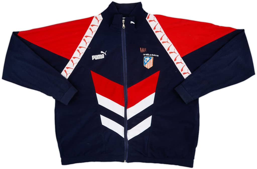 1994-96 Atletico Madrid Puma Track Jacket - 5/10 - (XXL)