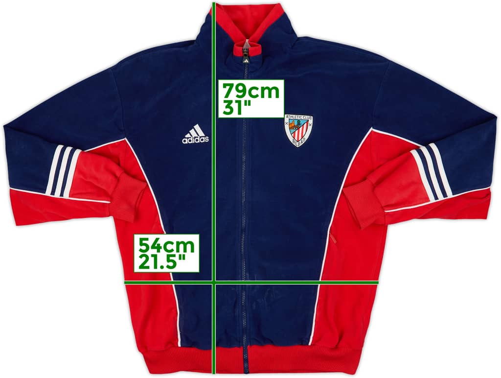 1999-00 Athletic Bilbao adidas Track Jacket - 6/10 - (M/L)