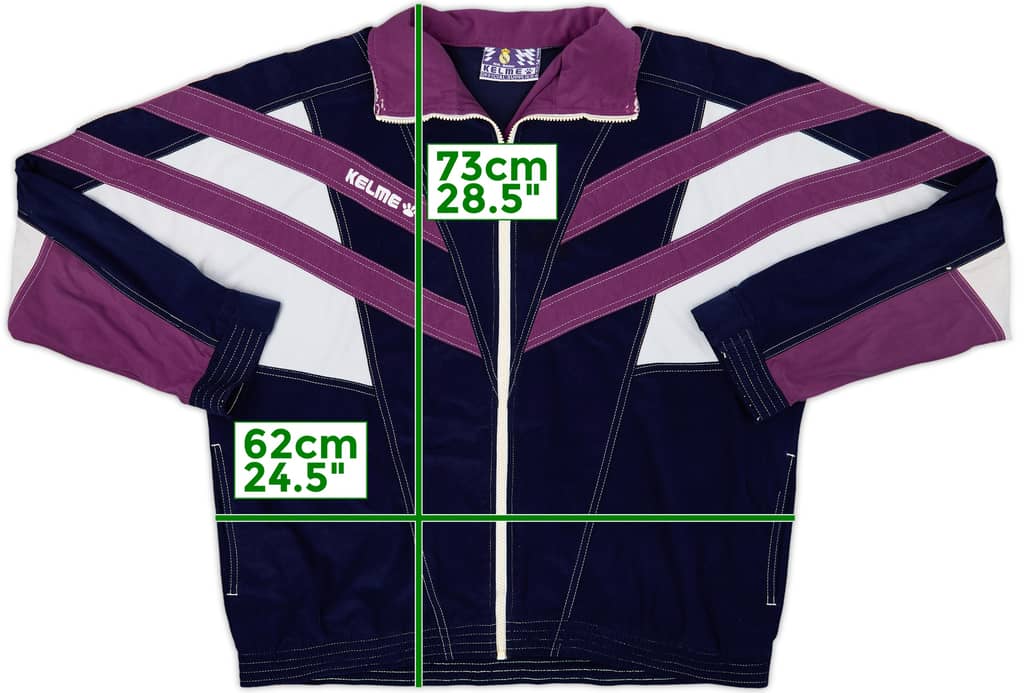 1997-98 Real Madrid Kelme Track Jacket - 8/10 - (XXL)