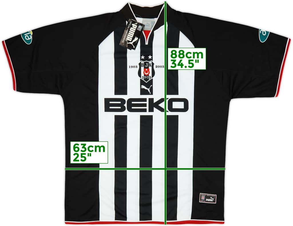 2002-03 Besiktas Away Shirt (XL)