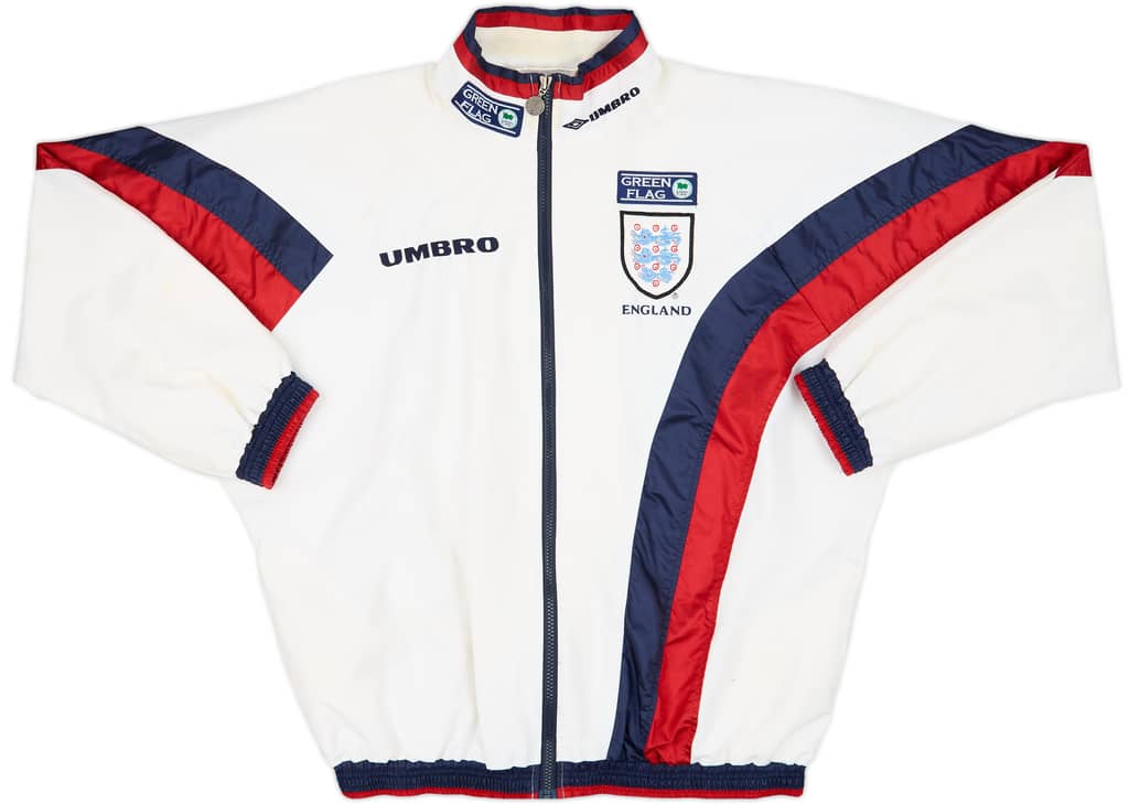 1998-00 England Umbro Track Jacket - 8/10 - (L)
