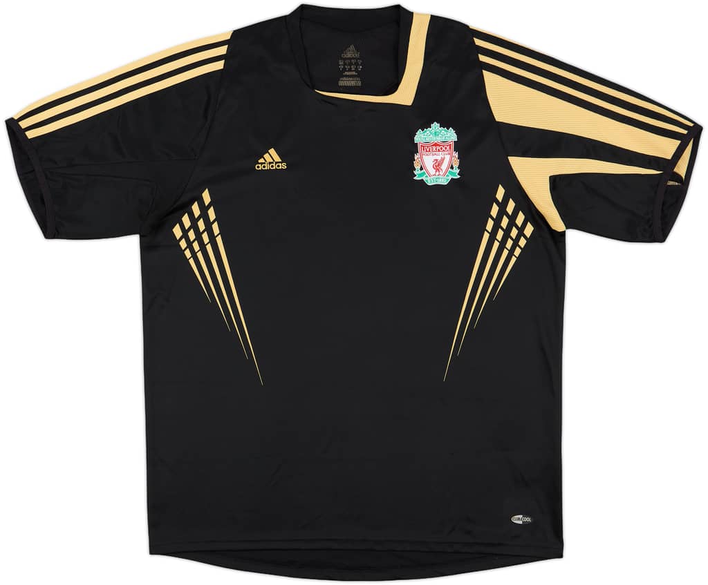 2008-09 Liverpool adidas Training Shirt - 9/10 - (L)