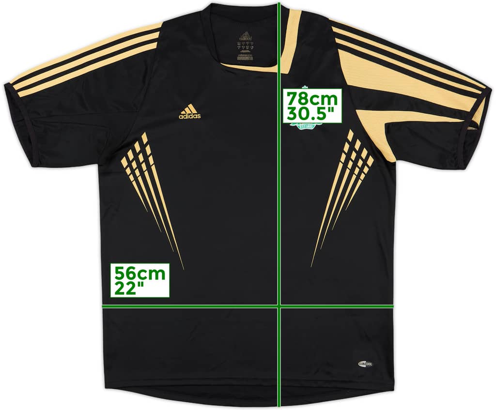 2008-09 Liverpool adidas Training Shirt - 9/10 - (L)