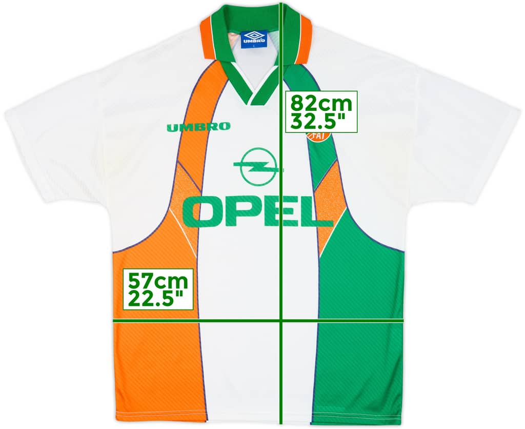 1994-96 Ireland Away Shirt - 9/10 - (L)