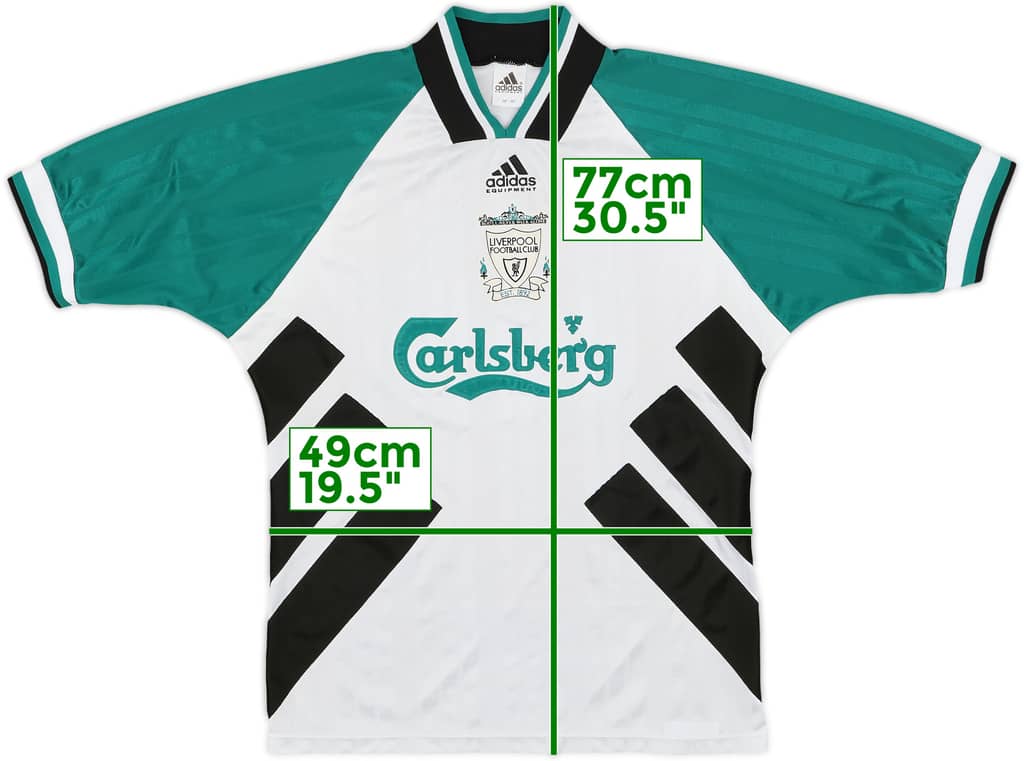 1993-95 Liverpool Away Shirt - 9/10 - (M)