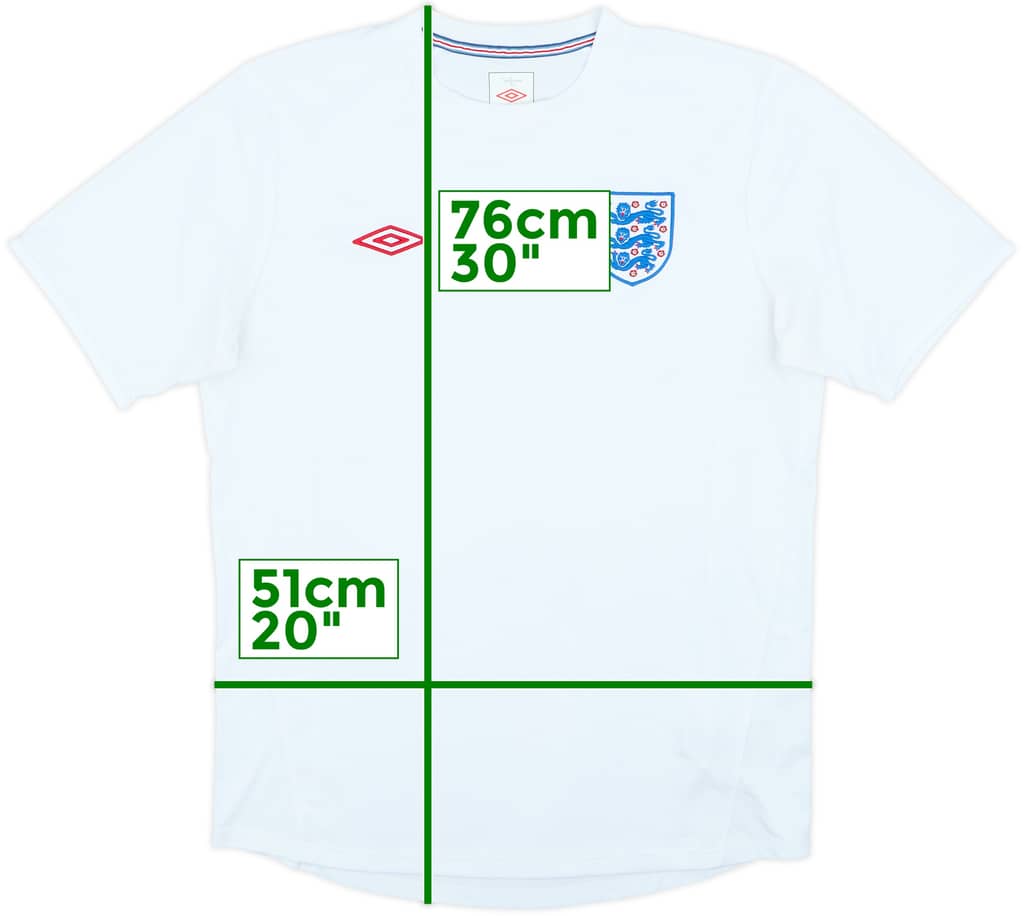 2010-11 England Umbro Training Shirt - 9/10 - (L)