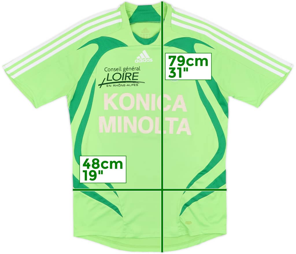 2007-08 Saint Etienne Away Shirt - 7/10 - (S)