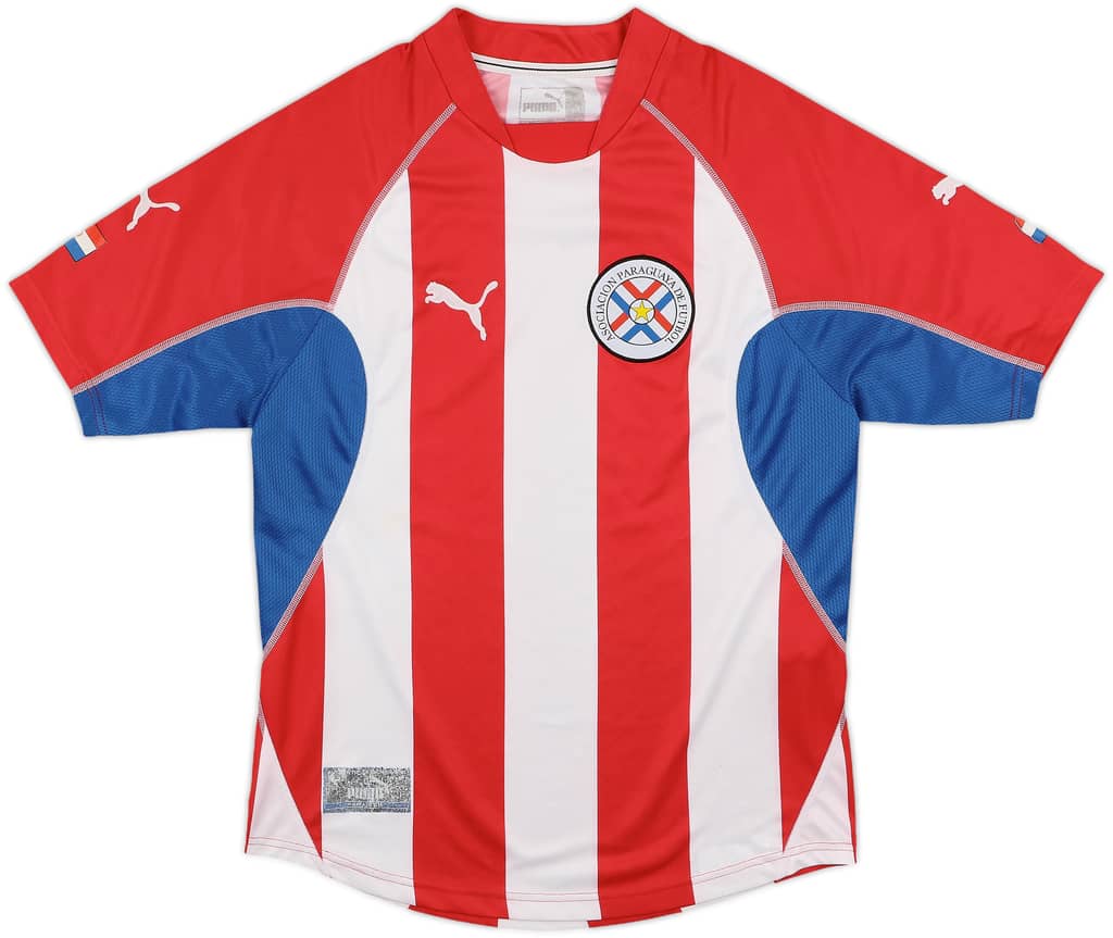 2002-04 Paraguay Home Shirt - 7/10 - (S)