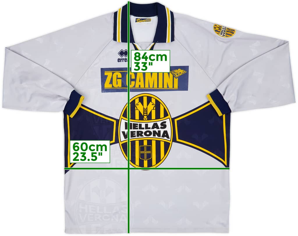 1996-97 Hellas Verona Fourth L/S Shirt - 6/10 - (XXL)